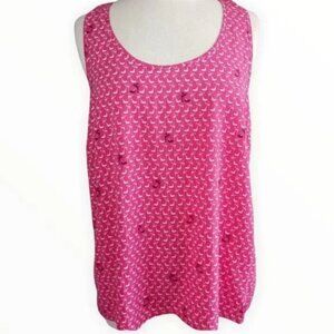 Nordstrom Pleione | High Low Scoop Neck Dressy Tank Top with Stilettos | Sz S